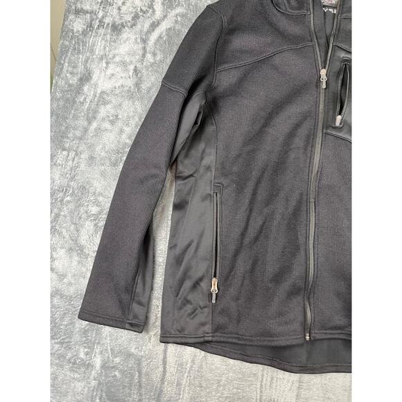Spyder Men's Black Full Zip Fleece Jacket XL Athletic Performance Fit * - Picture 5 of 9